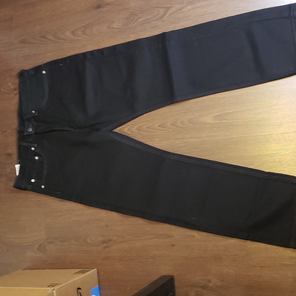 Men's Levi's 505 black jeans